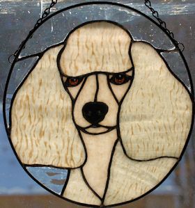 toy poodle suncatcher pattern